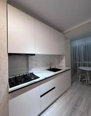 раздольный ак жол: 1 комната, 46 м², Элитка, 9 этаж, Евроремонт
