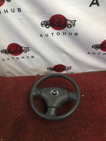 Рычаги: Руль в сборе Mazda Premacy CP8W 1.8 2004 (б/у) САЛОННЫЕ ДЕТАЛИ -