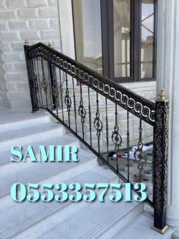 söküntü dəmir: Yeni Balkon məhəccəri, Dəmir