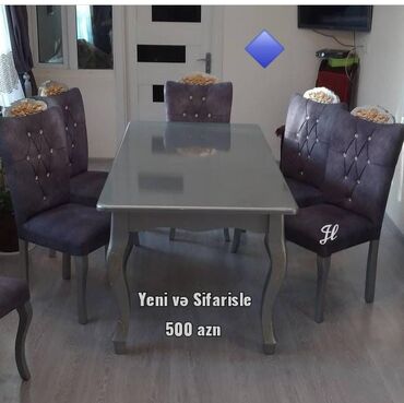 sema mebel instagram: Masa və oturacaq dəstləri