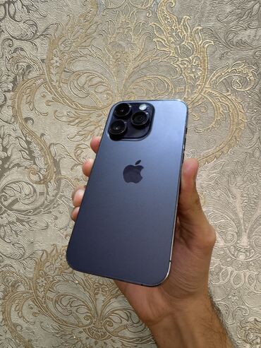 iphone 13 işlənmiş: IPhone 14 Pro, 256 ГБ, Deep Purple, Гарантия, Face ID, С документами