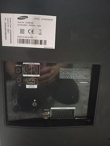 atv plus antenna: Samsung televizor – Model: LE32E420E2W vayfaya qoşulmur aparat taxılsa — 2