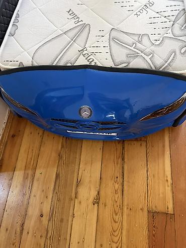 islenmis matras: Uşaq maşın formalı çarpayı - Dizayn: Parlaq mavi “sport car” korpusu — 10