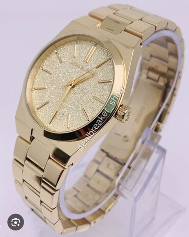 ми бэнд 3: Женские часы Michael Kors Channing Gold tone, оригинальные с США. в