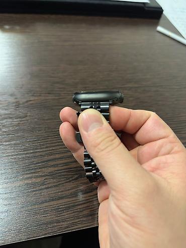 cuena saat: İşlənmiş, Smart saat, Apple, Sensor ekran, rəng - Boz — 4