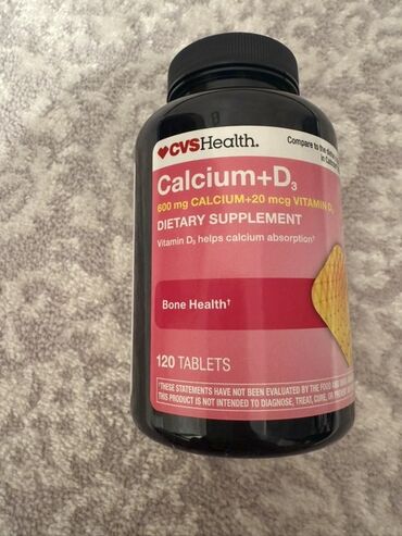 Vitaminlər və BAƏ: CVS Health markalı bu qida əlavəsi, sümüklərin sağlamlığı üçün -da lalafo.az — 4 Vitaminlər və BAƏ: CVS Health markalı bu qida əlavəsi, sümüklərin sağlamlığı üçün — 4