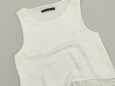 pinko t shirty białe: Top Zara, XS (EU 34), condition - Good