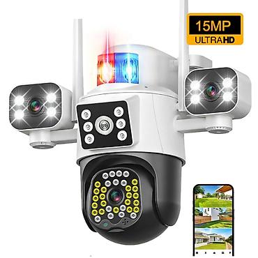 kamera ev ucun: 15MP Ultra HD Wi‑Fi PTZ təhlükəsizlik kamerası - 15MP Ultra HD — 1