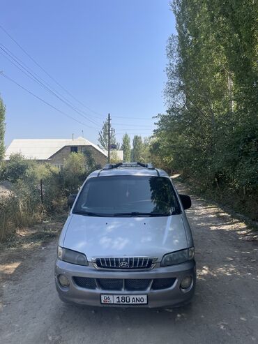 tico ош: Hyundai Starex: 2000 г., 2.5 л, Механика, Дизель, Минивэн