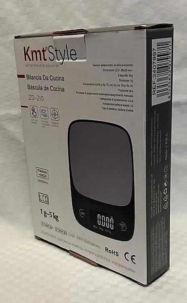 maxi staklene case: Digitalna kuhinjska vaga KmtStyle ZD-210 NOVO. OPIS PROIZVODA — 3