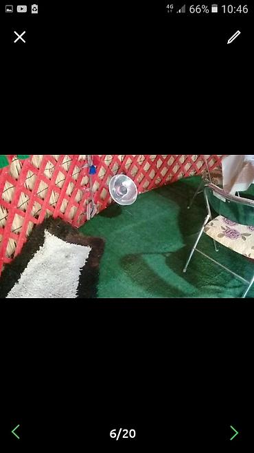 балык кумар: Аренда юрты, Каркас Деревянный, 85 баш, С полом, Самовар, Стол — 8