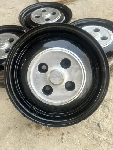 Диски: Железные Диски R 13 Комплект, отверстий - 4, Б/у — 3