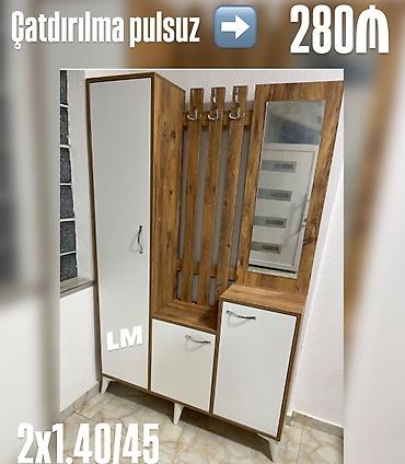 dekor reqemler: Yeni, 2 qapılı, Güzgülü, Açılan, Düz dolab — 1