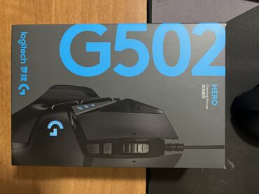 компьютерное по: Logitech G502 Hero В отличном состоянии Коробка, грузики в наличии 2