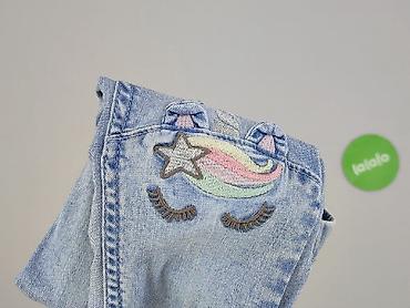 kik spodnice: Spodnie jeansowe, H&M, 4-5 lat, 110, stan - Bardzo dobry — 6