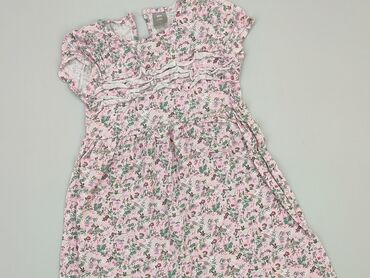 dluga letnie sukienka w liscie: Dress, Little kids, 4-5 years, 104-110 cm, condition - Good