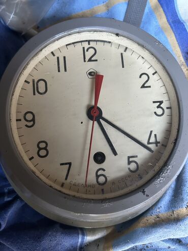 мужские спортивные часы: Часы большие настенные СССР С НАДПИСЬЮ ‘Сделано в СССР для любителей