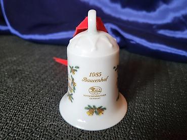 laser kraljevo: Porcelansko zvono novo 1985godina.Hutschenreuther Nemacka. Zvono — 10
