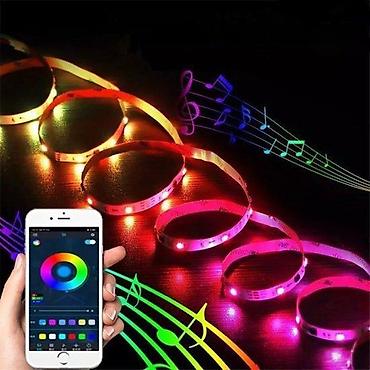 Rasveta: Bluetooth LED muzički Kontrolor dvostrukih izlaza za telefon. DC 5V — 6