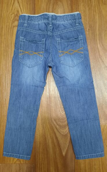 теплые джинсы: Джинсы и брюки, цвет - Синий, Б/у