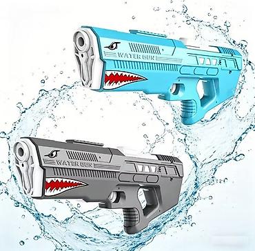 водиные пистолеты: Акция! Игровые водные пистолеты «Water Gun» с акульим дизайном - Тип — 1