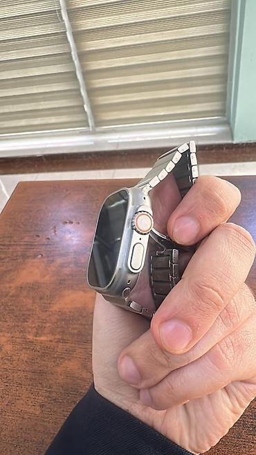 Digər: Apple whatch ultura 2 titanyum yaddaş 64 GB Pil 95 % ideal vəzyətdə — 6