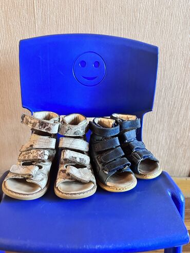 детская ортопедическая обувь 4rest: Детская ортопедическая обувь. Турция. Б/у. Бежевые 22 размер синие