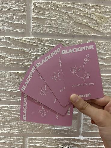 biliard masa: Məhsul: K-pop foto kart dəsti – BLACKPINK “ROSÉ” temalı -Kargoyla bir — 2