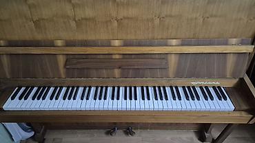 Upright pianino – “Ukraina” markası - Klassik upright konstruksiya