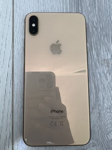 айфон 6 запчасть: IPhone Xs Max, Б/у, 64 ГБ, Золотой, 90 %