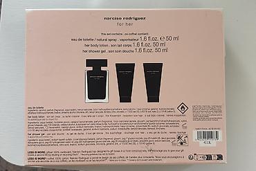 ultra ginkgo plus: Narciso Rodriguez “for her” – Eau de Toilette Hədiyyə Dəsti Dəstin — 2