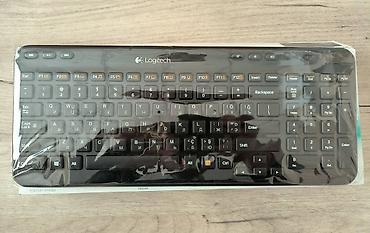 komputer aksesuar: Logitech K360 simsiz klaviatura. 95 man İrsaddan alınıb, tam saz — 2