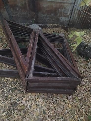 Металлические фермы: Металлические фермы. козирок на выходной дверь и тогда — 6