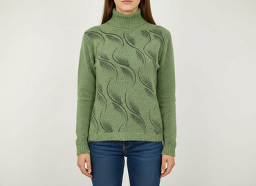 zielony sweter stradivarius: Women`s sweater, size S