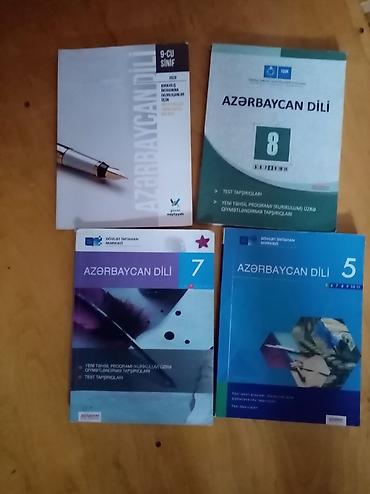 Testlər: Hazırlaşan abituriyentlər üçün hər cür kitab mövcuddur. Qiymətini — 2