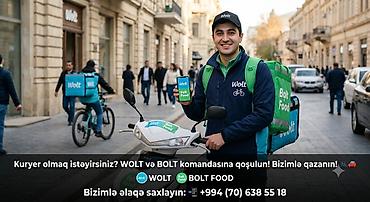 Əməkdaş axtarışı (vakansiyalar): Sürücü-kuryer tələb olunur, Şəxsi nəqliyyat vasitəsi ilə, Təcrübəsiz — 1