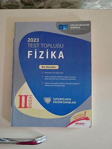 codera 2026 2027 pdf: Fizika Testlər 11-ci sinif, DİM, 2-ci hissə, 2023 il — 1