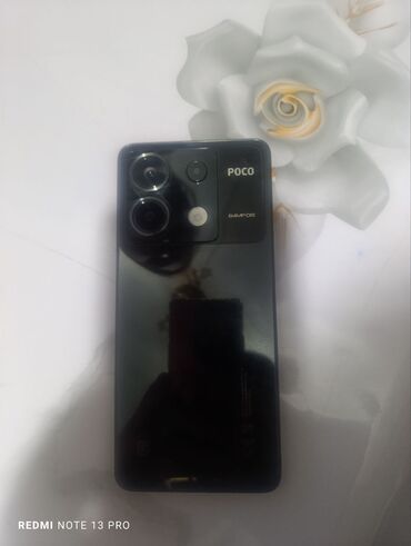 телефон в расрочку: Poco X6, Новый, 256 ГБ, цвет - Черный, 2 SIM