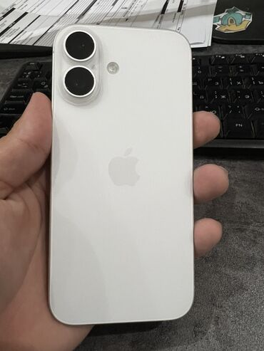 поко ф2 про цена в бишкеке: IPhone 16, 128 ГБ, Белый