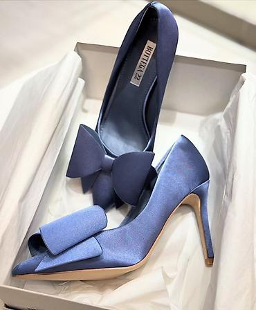 bottega: Абсолютно новые ! Брали в Италии за 10к Лодочки из сатина в — 1