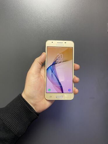 Samsung: Samsung Galaxy J5 Prime, 16 GB, rəng - Qızılı, Sensor, Barmaq izi, İki sim kartlı