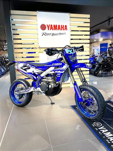 Мотоэкипировка: •Yamaha Motard 450 cc Японский Байк Заряженная Версия 70 лошадиных