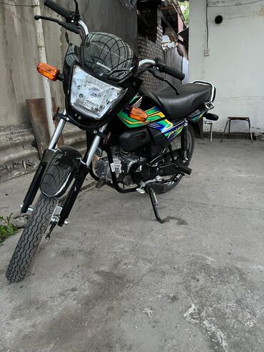 Классический мотоцикл Honda, 100 куб. см, Бензин
