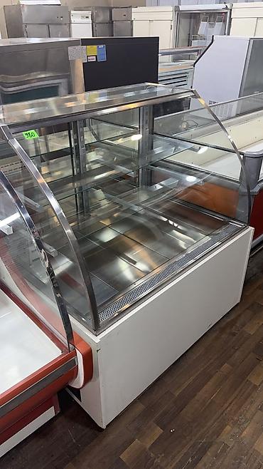 Şüşə vitrinli soyuducu piştaxta - İstifadə sahəsi: kafe, restoran
