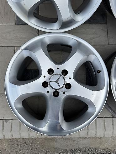 рига 30: Литые Диски R 17 Mercedes-Benz, Комплект, отверстий - 5, Б/у — 6