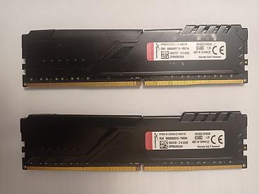 Оперативная память (RAM) для ПК, Б/у, Kingston Fury, 16 ГБ, DDR4, 2666 МГц