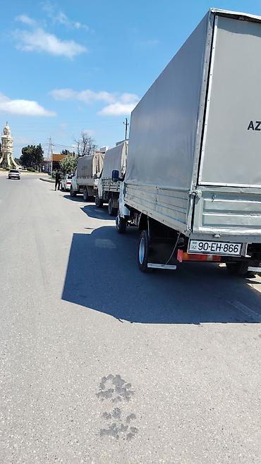 фургоны категории б: Yükdaşıma üçün tentli yük maşını – sifarişlə xidmət Xüsusiyyətlər: - — 9