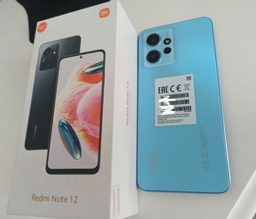 Xiaomi: Xiaomi, Redmi Note 12, Скидка 10%, Новый, 128 ГБ, цвет - Синий, 2 SIM, eSIM