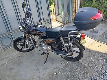 mopedlər m50: Moon AF50 motosiklet - Model: Moon AF50 (50 cc sinfi) - Rəng: Qara — 2
