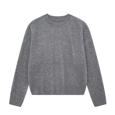 фасоны вязаных свитеров: Женский свитер, Оверсайз, Длинная модель